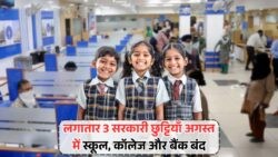अगस्त 2025 में लगातार तीन दिन की छुट्टियों का सुखद अवसर – जानें कौन से राज्य में क्या रहेगा खुला और क्या रहेगा बंद